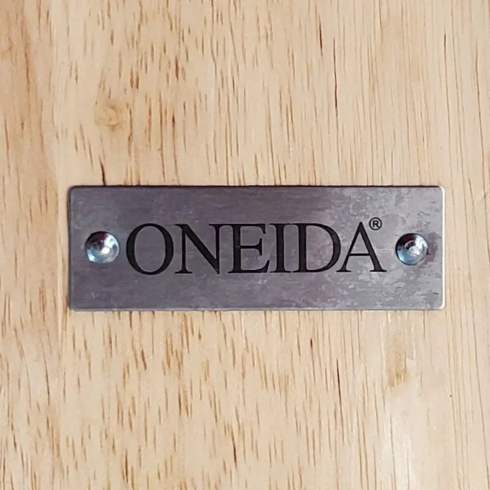 Oneida 11 Slot Wooden Knife Block Storage Utensils Cutlery